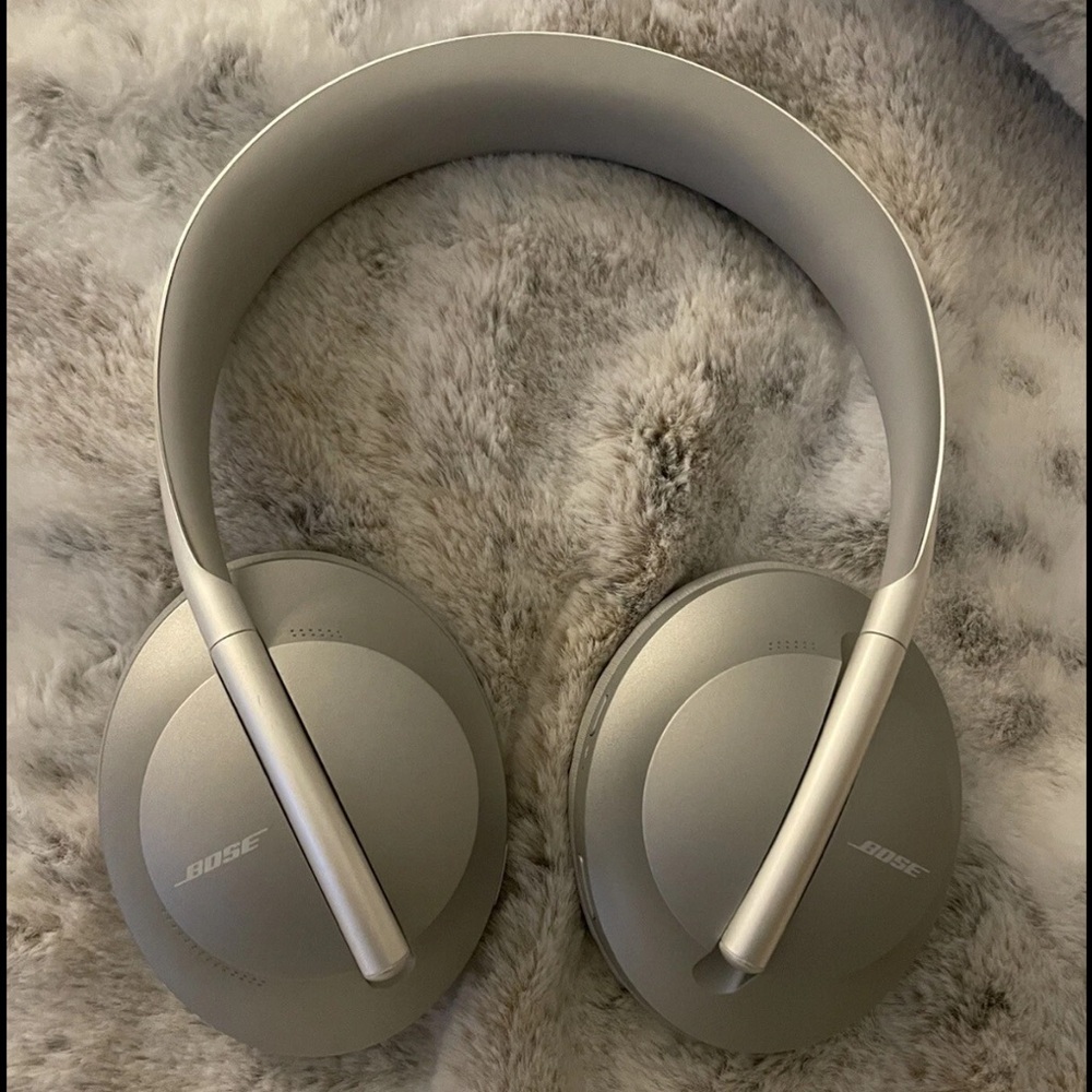 Bose Silver Over-Ear Headphones